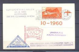 1960.- LIECHTENSTEIN A ALEMANIA - Covers & Documents