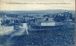 95-VAL D OISE--CHAMPAGNE SUR OISE / RUE DU MARECHAL FOCH    ECRITE ‹(•¿• )› - Champagne Sur Oise