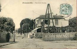 95-VAL D OISE--FRANCONVILLE / RUE DE LA STATION    ECRITE ‹(•¿• )› - Franconville