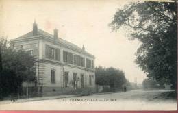 95-VAL D OISE--FRANCONVILLE / LA GARE    ECRITE ‹(•¿• )› - Franconville