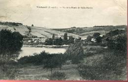 95-VAL D OISE-- VETHEUIL  / VUE DE LA ROUTE DE ST MARTIN ECRITE ‹(•¿• )› - Vetheuil