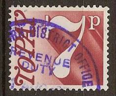 GB POSTAGE DUE 1970 7p SG D83 U YA46 - Tasse