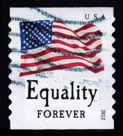 Etats-Unis / United States (Scott No.4633 - Drapeau / US / Flag) (o) Roulette / Per. 9 1/2  / Coil - Usados