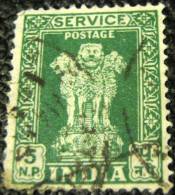 India 1958 Asokan Capital Service 5np - Used - Dienstzegels