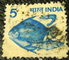 India 1979 Fish 5np - Used - Gebraucht