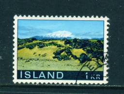 ICELAND - 1970 Landscapes 1k Used (stock Scan) - Oblitérés
