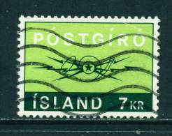 ICELAND - 1971 Postgiro 7k Used (stock Scan) - Gebraucht