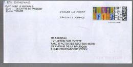 France Entier Postal PAP MonTimbreaMoi Ou MonTimbreenLigne ? Mains Bras 0,58 E Valable =) 14-07-2011 - Autres & Non Classés