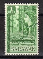 MALAYA SARAWAK - 1955/57 YT 189 USED - Sarawak (...-1963)