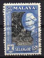 MALAYA SELANGOR - 1957 YT 74 USED - Selangor