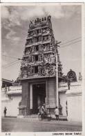 SINGAPORE-CHINE-CHINA- ASIE-ASIEN -Carte Photo - Indian Temple  -   VOIR 2 SCANS - - China
