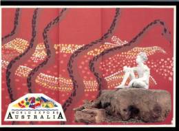 (354) Australia - QLD - Brisbane World Expo 88 - Aboriginal Art - Brisbane