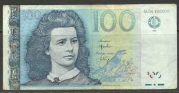 Estland Estonia Estonie  100 Krooni 1999 Banknote REPLACEMENT Note (seria ZZ) - Estland