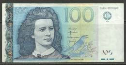 Estland Estonia 100 Krooni 1999 REPLACEMENT Note Seria ZZ - Estonie