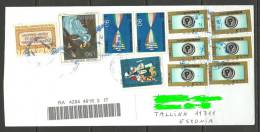 ITALY Italie Italia Registered Letter To Estonie Estonia Estland 2012 - 2011-20: Poststempel