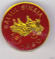 Romania Old Rally Pin Badge - Sinaia Rally (red) - Rallye