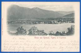 Deutschland; Rottach Egern Am Tegernsee; Gruss Aus AK; 1900 - Tegernsee