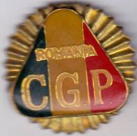 Romania - Republic - Police Cap Badge - Public Guardians - Police & Gendarmerie