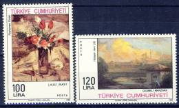 #Turkey 1986. Paintings. Peintures. Gemälde. Michel 2759-60. MNH(**) - Nuevos