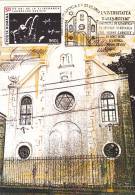 RELIGION, JUDAISM, ARCHITECTURE, SYNAGOGUE, CM, MAXICARD, CARTE MAXIMUM, 2002, ROMANIA - Judaisme