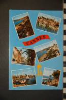 CP, 06, Cannes LOT De 3 CP De Cannes Multivues Croisette Suquet Carlton Le Port ... - Cannes