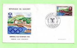 FDC -   DAHOMEY  N° 263 -  COUBERTIN, Jeux Olympiques GRENOBLE - Sonstige & Ohne Zuordnung