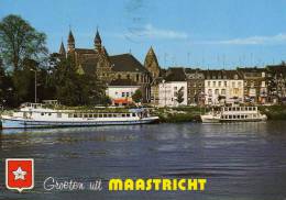 02024 - Motorschiffe Auf Der Maas Bei Maastricht - Maastricht