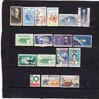 ETATS UNIS  USA PETIT LOT  1960-1962 TOUS TB - Sammlungen