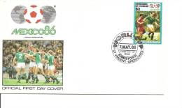 Coupe Du Monde Au Mexique - 1986 ( FDC Des Grenadines De Saint-Vincent à Voir) - 1986 – Mexico