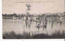 BASSE INDRE (LOIRE INFERIEURE) 6 LES REGATES DUR LA LOIRE 1905 - Basse-Indre