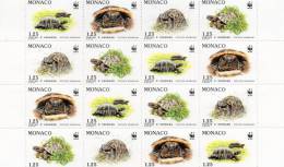 MONACO N°1805/1808 En Feuillet - TORTUES - Cote 26 € - Tortues