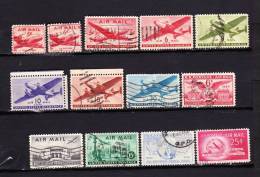 ETATS UNIS  USA    AIR MAIL   POSTE AERIENNE PA  OB. USED  TB ++ - 2a. 1941-1960 Usati