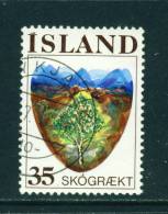 ICELAND - 1975 Reafforestation 35k Used (stock Scan) - Gebraucht