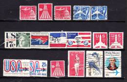 ETATS UNIS  USA    AIR MAIL   POSTE AERIENNE PA  OB. USED  TB ++ - 3a. 1961-… Used