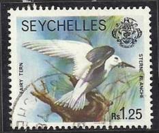 Seychelles 1977 Birds Aves Oiseaux Vegels - White Tern    Gygis Alba Canc - Seagulls