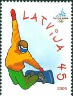 Olympic Games In Torino –2006- From LATVIA-MNH - Invierno 2006: Turín