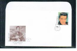 Bosnien Und Herzegowina Kroat.Post Mostar 2002 Elvis Presley FDC - Chanteurs