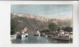 BR56787 Annecy Le Port Et Le Mont Veyreir   Ship Bateaux      2 Scans - Pétroliers