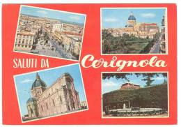 Z905 Saluti Da Cerignola - Multipla / Viaggiata 1967 - Cerignola