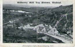 BILBERRY HILL TEA ROOMS - REDNAL Nr. BIRMINGHAM, WARWICKSHIRE - Advertising Postcard - Birmingham