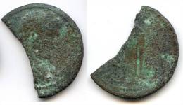 Bronze De Caracalla Ou Commode Pour Pergame, Fragmentaire, 37 Mm - Provincia