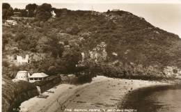 Guernsey .  Fermain Bay .  The Beach .   BELLE CARTE SEPIA . - Guernsey