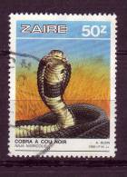Zaire YV 1243 O 1985 Naja - Snakes