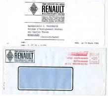 RENAULT - Enveloppe Et Correspondance 1964 - Cars