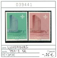 Luxemburg - Luxembourg - Michel 751-752 - ** Mnh Neuf Postfris - OTAN