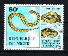 Niger YV 653 O 1984 Vipère - Snakes