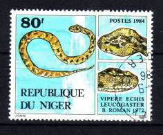 Niger YV 653 O 1984 Vipère - Serpents