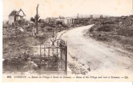 Guerre 1914-1918-Corbény (Craonne-Laon-Aisne)-+/-1920-Ruines Du Village Et Route De Craonne - Craonne