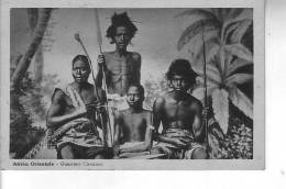AFRICA ORIENTALE -- Abissinia -- Etiopia --Guerrieri CUNAMA - Ethiopie