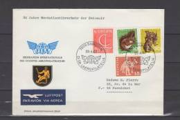 Commemoration - 20 Jahre Nordatlantikerkehr Der Swissair - Premiers Vols